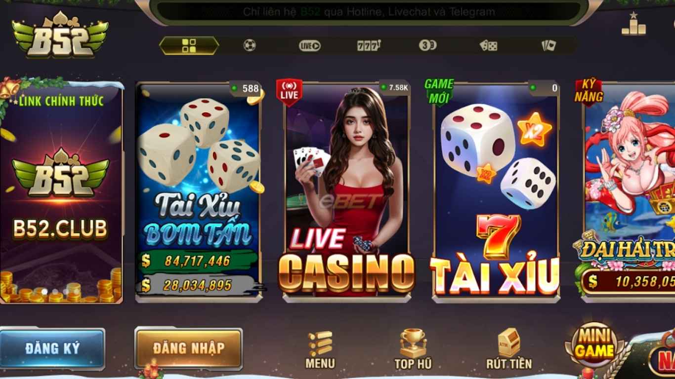 Giới thiệu B52 CLUB với các ưu điểm nổi bật