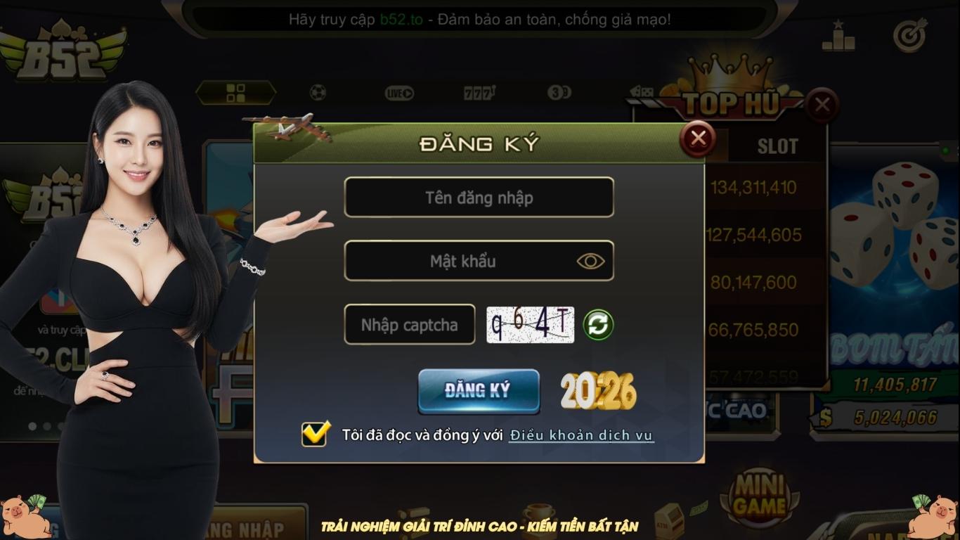 Hướng dẫn đăng ký và đăng nhập cổng game B52 CLUB Hướng dẫn đăng ký và đăng nhập cổng game B52 CLUB