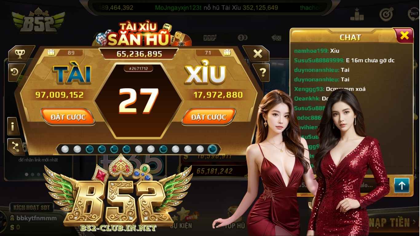 Cập nhật luật chơi tài xỉu B52 CLUB chi tiết